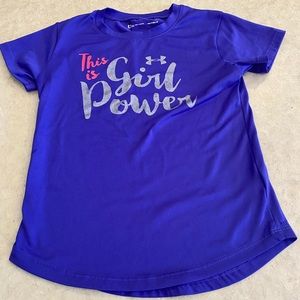 Girls Underarmour tee!